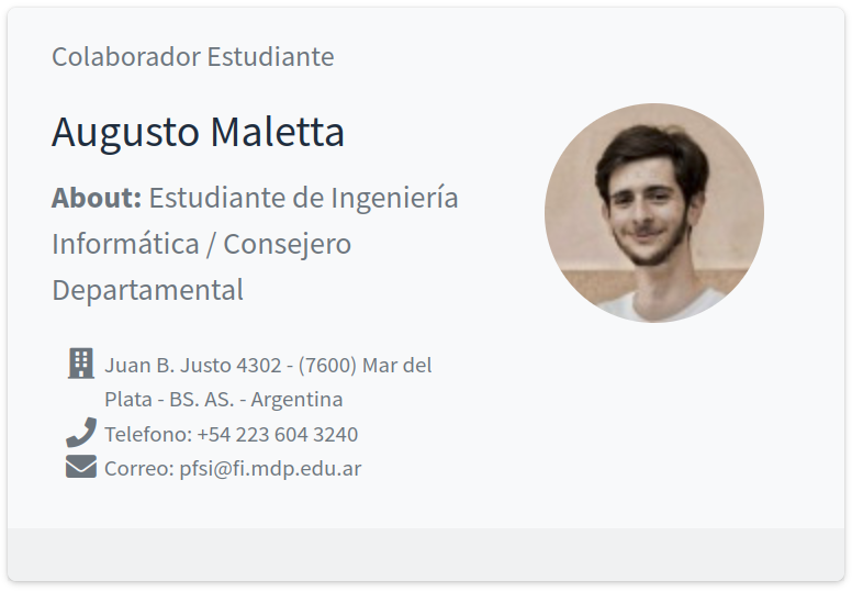 Retrato de Augusto Maletta